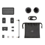 DJI Mic Version 1/2-Person Compact Digital Wireless Microphone System/Recorder for Camera & Smartphone (2.4 GHz)