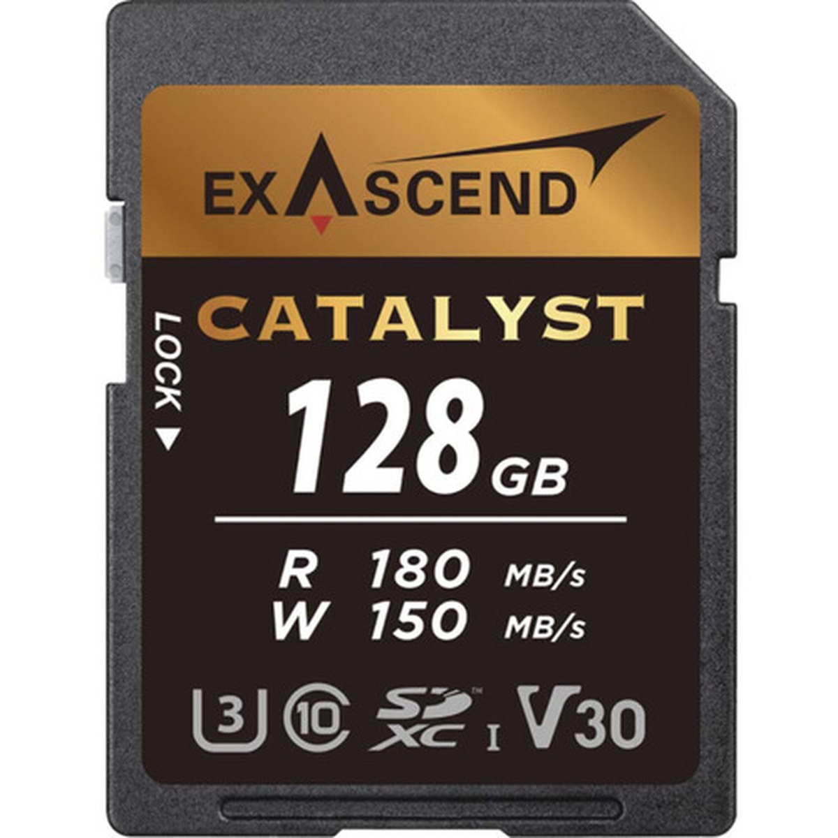 exascend-128gb-catalyst-uhs-i-sdxc-memory-card-128gb-s180-v3-1 Exascend 128GB Catalyst UHS-I SDXC Memory Card 128GB/S180/V30 - Image 1