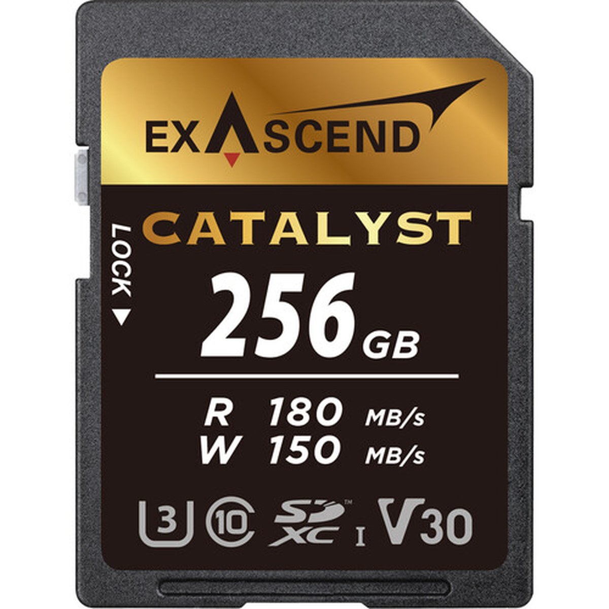 exascend-256gb-catalyst-uhs-i-sdxc-memory-card-256gb-180s-v3-1 Exascend 256GB Catalyst UHS-I SDXC Memory Card 256GB/180S/V30 - Image 1