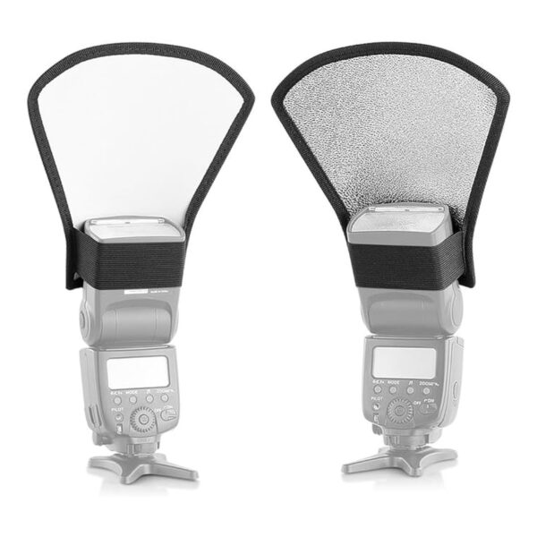 General Camera Flash Reflector Diffuser Soft Light Modifier for External Speedlite Flash