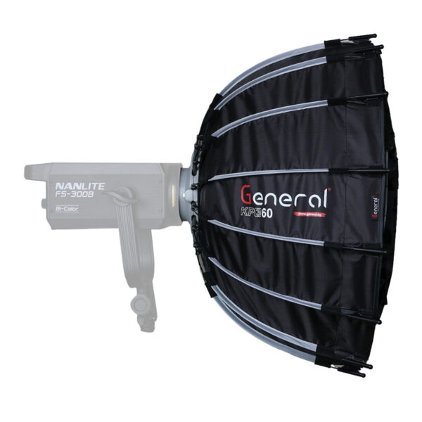 General KP3 60cm Parabolic Softbox with Grid