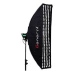 General Strip Softbox 35x160CM with grid and Bowens