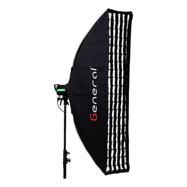 General Strip Softbox 35x160CM with grid and Bowens