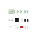 Hollyland LARK A1 Combo Wireless Microphone System (light green)