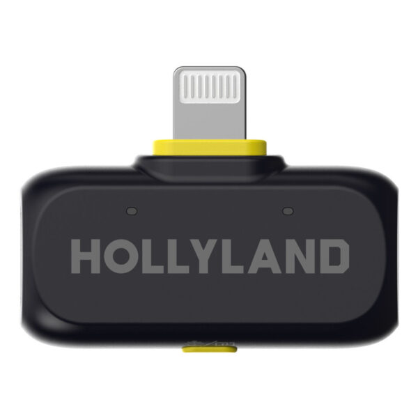 Hollyland LARK A1 Wireless Plug-In Receiver with Lightning Connector for iOS Devices (Space Gray, 2.4 GHz)