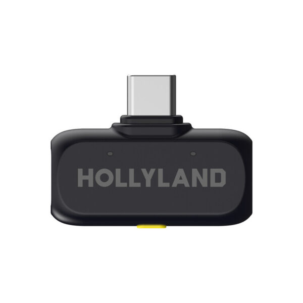 Hollyland LARK A1 Wireless Plug-In Receiver with USB-C Connector for Mobile Devices (Space Gray, 2.4 GHz)