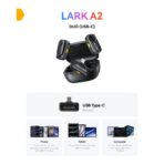 Hollyland LARK A2 Wireless Microphone System (Mini Duo Version - Space Gray) - Image 3
