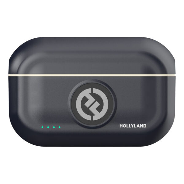 Hollyland LARK M2 DUO 2-Person Wireless Microphone System with Lightning Connector (2.4 GHz, Shine Charcoal) (For iPhone Only)