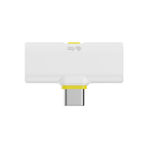 Hollyland LARK M2 DUO 2-Person Wireless Microphone System with USB-C Connector (2.4 GHz, Ivory White) (For Type C Only)