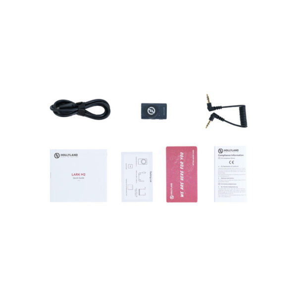 Hollyland LARK M2 Wireless Camera-Mount Receiver for LARK M2 Systems (2.4 GHz, Shine Charcoal)