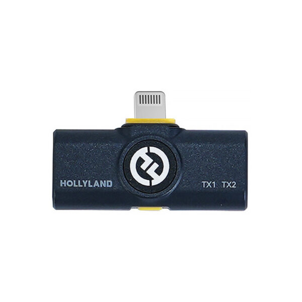 Hollyland LARK M2 Wireless Receiver with Lightning Connector for iOS Devices (2.4 GHz, Shine Charcoal)