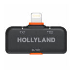 Hollyland LARK M2S Wireless Receiver with Lightning Connector for Mobile Devices (2.4 GHz, Space Gray)