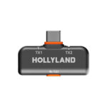 Hollyland LARK M2S Wireless Receiver with USB-C Connector for Mobile Devices (2.4 GHz, Space Gray)