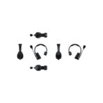 Hollyland Solidcom SE 2S 2-Person Full-Duplex Single-Ear Noise-Canceling Headset Intercom System (2.4 GHz)