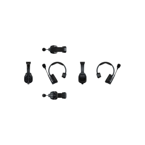 Hollyland Solidcom SE 2S 2-Person Full-Duplex Single-Ear Noise-Canceling Headset Intercom System (2.4 GHz)