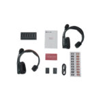 Hollyland Solidcom SE 2S 2-Person Full-Duplex Single-Ear Noise-Canceling Headset Intercom System (2.4 GHz)