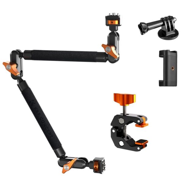 K&F Concept 22" Super Clamp & Magic Arm Kit with Phone Clip (KF31.201)