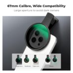 K&F Concept 67mm Phone Clip with ND2-32 Variable ND Filter (KF01.2901V2)