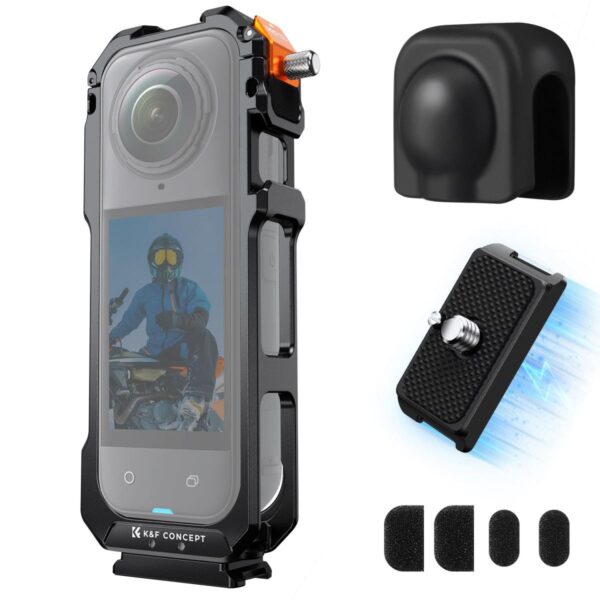 K&F Concept Aluminium Camera Cage for Insta360 X5 (KF31.182)