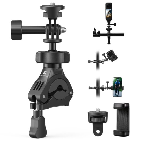 K&F Concept Bike & Motorcycle Handlebar Mount with Phone Holder (KF31.205)