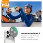 K&F Concept CPL Polarizing Snap-On Filter for iPhone 17 Pro / 17 Pro Max (Silver) (KF15.0053)