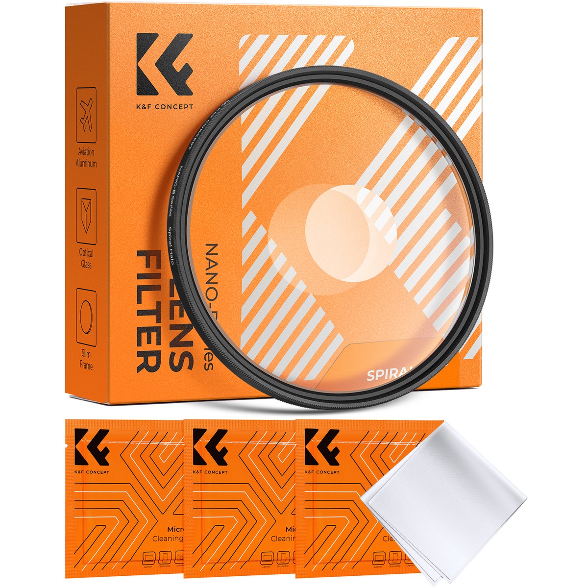 K&F Concept Nano-B Series Spiral Halo Filter 77mm (KF01.2713) K&F Concept Nano-B Series Spiral Halo Filter 77mm (KF01.2713)