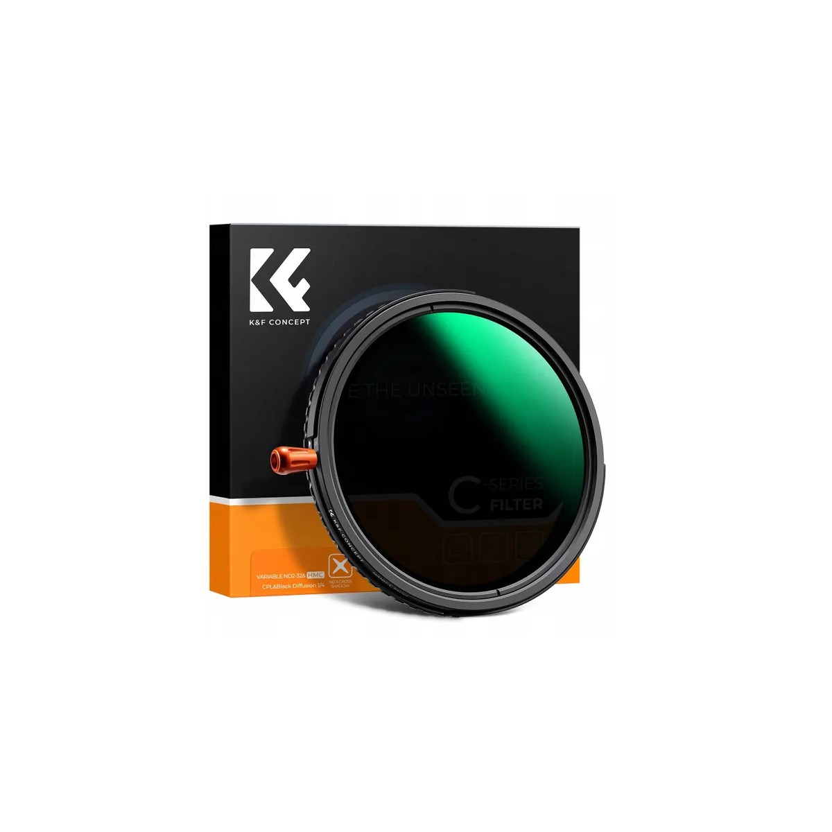 K&F Concept Nano-C Series 3-in-1 VND2-32 + CPL + Black Mist 1/4 Filter 49mm (KF01.2062) K&F Concept Nano-C Series 3-in-1 VND2-32 + CPL + Black Mist 1/4 Filter 49mm (KF01.2062)