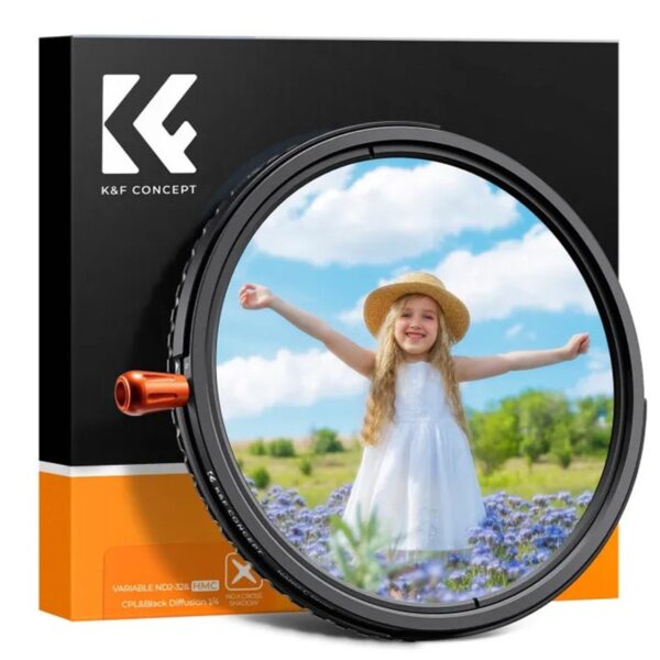 K&F Concept Nano-C Series 3-in-1 VND2-32 + CPL + Black Mist 1/4 Filter 67mm (KF01.2067)