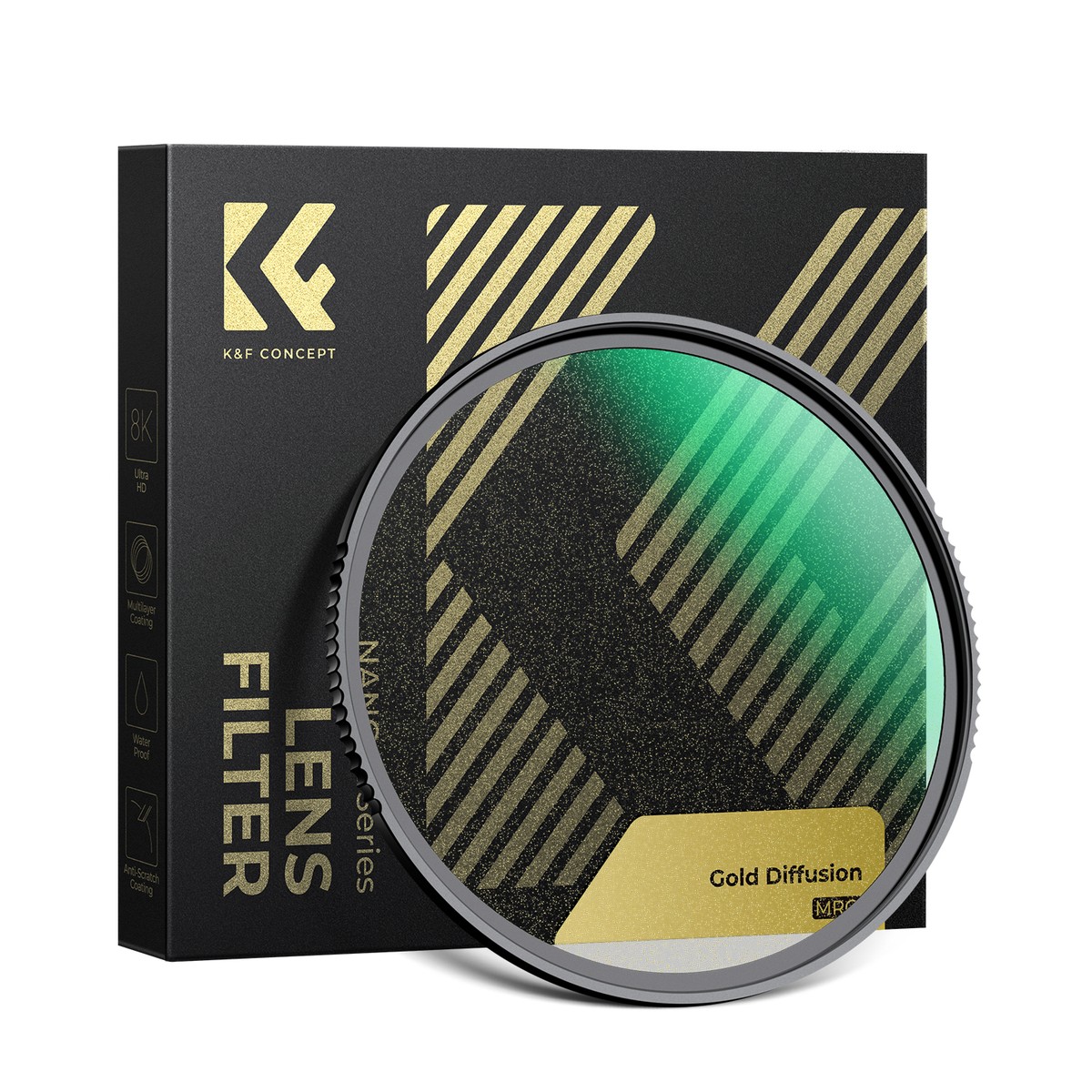 K&F Concept Nano-Xcel Gold Mist 1/4 Filter 77mm (KF01.3222V2) K&F Concept Nano-Xcel Gold Mist 1/4 Filter 77mm (KF01.3222V2)