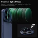 K&F Concept ND2-32 Variable ND Snap-On Filter for iPhone 17 Pro / 17 Pro Max (Blue) (KF15.0050)