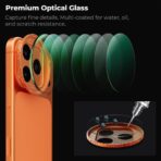 K&F Concept ND2-32 Variable ND Snap-On Filter for iPhone 17 Pro / 17 Pro Max (Orange) (KF15.0049)