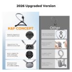K&F Concept Neck Phone Mount (Grey) (KF15.0072)
