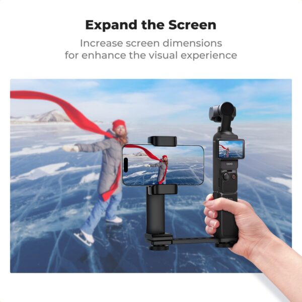K&F Concept Phone Holder for DJI Osmo Pocket 3 & Pocket 4 (KF31.164)