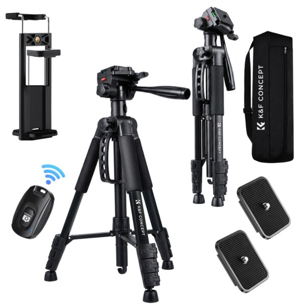 K&F Concept S254A3 Tripod with BV07 Fluid Head (KF09.184)