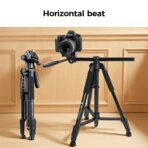 K&F Concept S254A3 Tripod with BV07 Fluid Head (KF09.184)