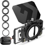 K&F Concept Square Movie Blackout Filter Kit 4x5.65" with Adapter Rings (SKU.2180V1)