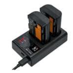 K&F Canon LP-E6NH Battery Kit - 2 Batteries and Dual Charger (KF28.0021)