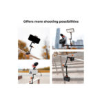 K&F Concept 11" Magic Arm with Super Clamp, Articulating Friction Arm Kit with 1/4" & 3/8" Screw & Cold Shoe Mount (KF31.132)