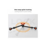 K&F Concept 11" Magic Arm with Super Clamp, Articulating Friction Arm Kit with 1/4" & 3/8" Screw & Cold Shoe Mount (KF31.132)