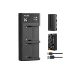 K&F Concept 2-Pack NP-F550 Battery & Charger Set (KF28.0046)