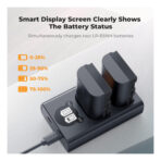 K&F Concept 2250mAh LP-E6NH Battery & Charger Set for Canon Cameras (KF28.0098)
