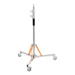 K&F Concept 3.2m Heavy Duty Light Stand with Wheels Stainless Steel (KF34.054)