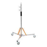 K&F Concept 3.2m Heavy Duty Light Stand with Wheels Stainless Steel (KF34.054)