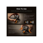 K&F Concept 3-in-1 Car Suction Cup Camera Mount Action Cam/Phone (KF31.197)