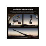 K&F Concept 3-in-1 Car Suction Cup Camera Mount Action Cam/Phone (KF31.197)