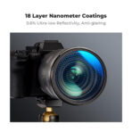 K&F Concept 49mm Star Filters 3pcs Set - 4+6+8 Point Cross Starburst Effect Camera Lens Filters with 18-Layer Coating & Cleaning Cloth (KF.2127V1)