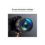 K&F Concept 67mm Star Filter Set (4, 6, 8-Point) - 3pcs with Cleaning Cloths (KF2132V1)