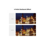 K&F Concept 67mm Star Filter Set (4, 6, 8-Point) - 3pcs with Cleaning Cloths (KF2132V1)
