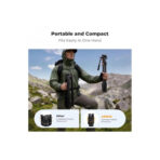 K&F Concept 73" Aluminum Travel Tripod with Fluid Head (KF09.172)