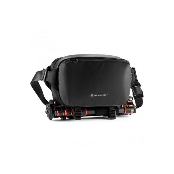 K&F Concept Alpha 10L Camera Sling Bag (Black) - Urban Wander 01 Shoulder Bag for DSLR/Mirrorless Cameras & DJI Drones (KF13.157V1)
